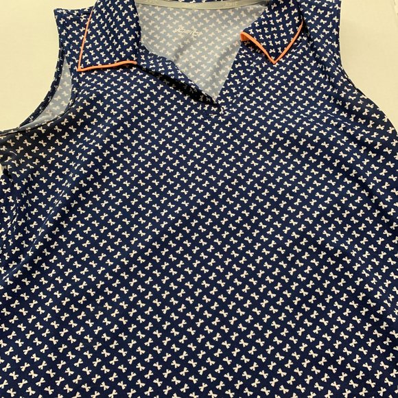 Womens MEDIUM Jofit  sleeveless Golf shirt like new dry cleaned only - Picture 2 of 6